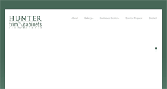Desktop Screenshot of huntertrimandcabinets.com
