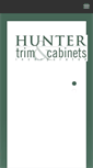 Mobile Screenshot of huntertrimandcabinets.com